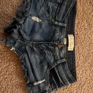 Jean shorts